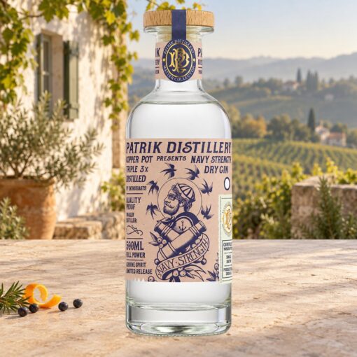Patrik Navy Strength Dry Gin 0,50 l